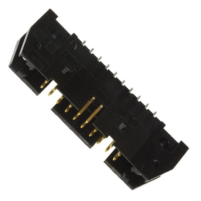102154-4 TE Connectivity AMP Connectors  Headers Male Pins